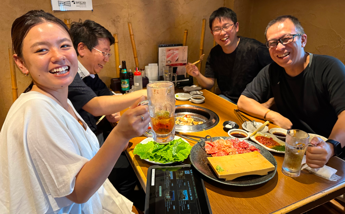 飲み会の様子